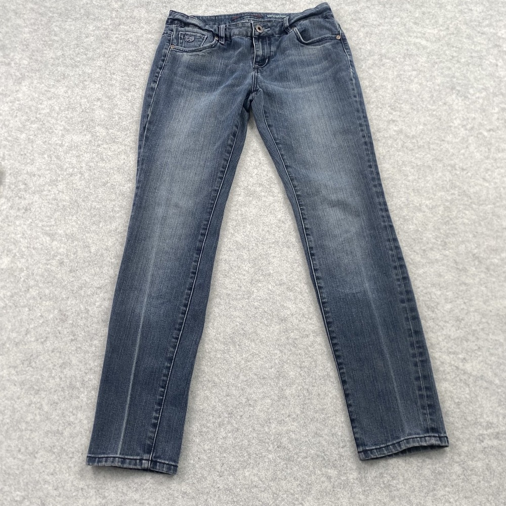 Chip And Pepper Imperial Beach Skinny Jeans Juniors 9 (30x30) Blue Stretch Denim
